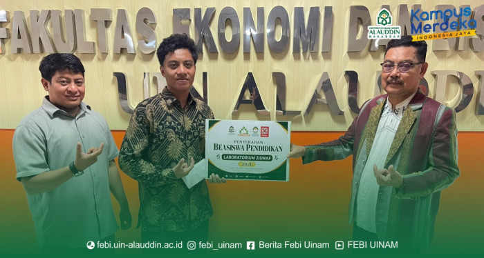 Donasi Sehari Jelang Batas Pembayaran, Lab ZISWAF FEBI Bantu Adriansyah Kembali Kuliah